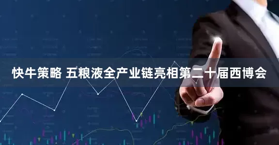 快牛策略 五粮液全产业链亮相第二十届西博会