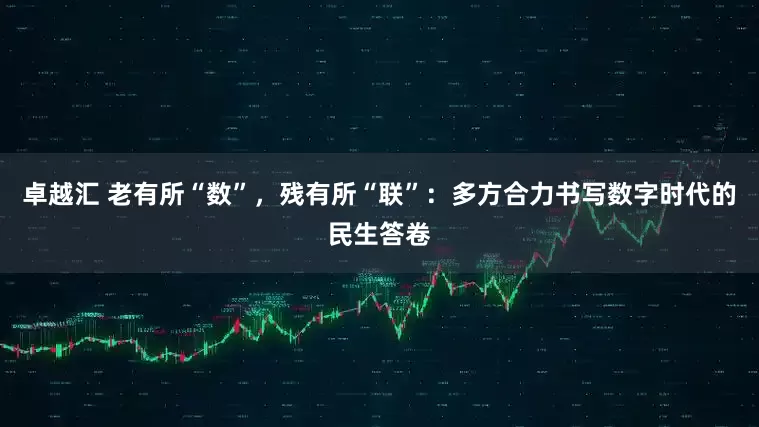 卓越汇 老有所“数”，残有所“联”：多方合力书写数字时代的民生答卷